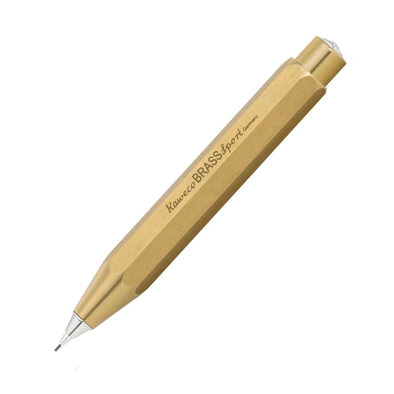 Kaweco Sports Mechanical Pencil, Brass – 0.7mm