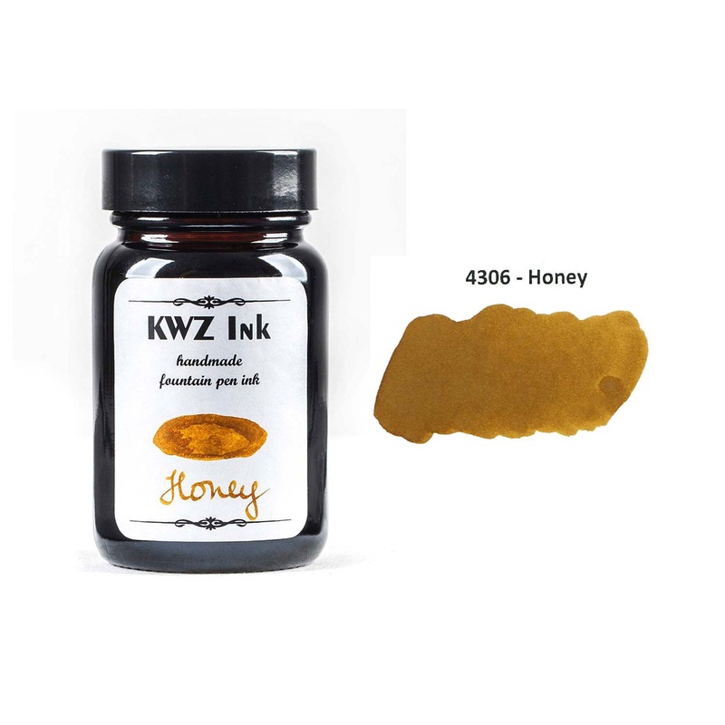 KWZ Standard Honey Ink Bottle, Brown  – 60ml