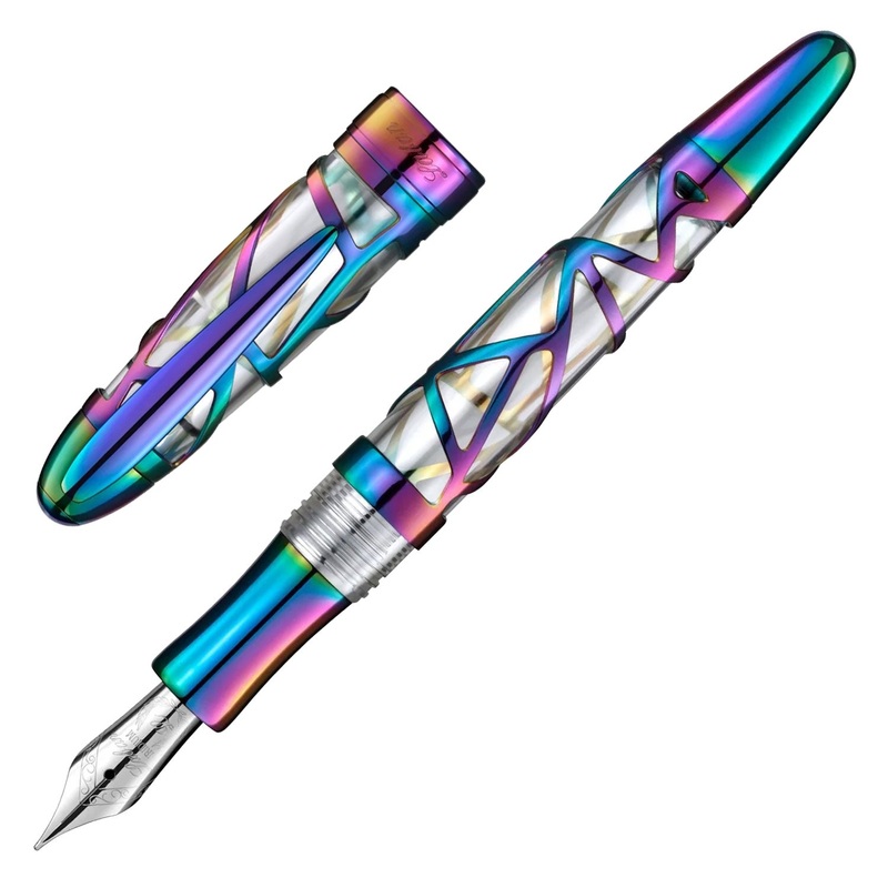 Laban Skeleton Fountain Pen – Rainbow