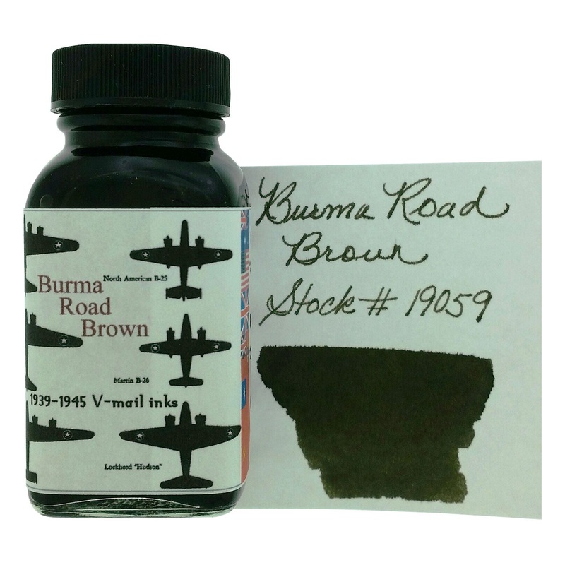 Noodler’s 19059 Vmail Burma Road Brown Ink Bottle – 88ml