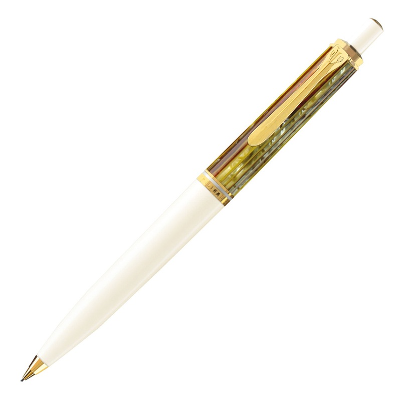 Pelikan Souveran D400 0.7mm Mechanical Pencil – White Tortoiseshell GT (Special Edition)