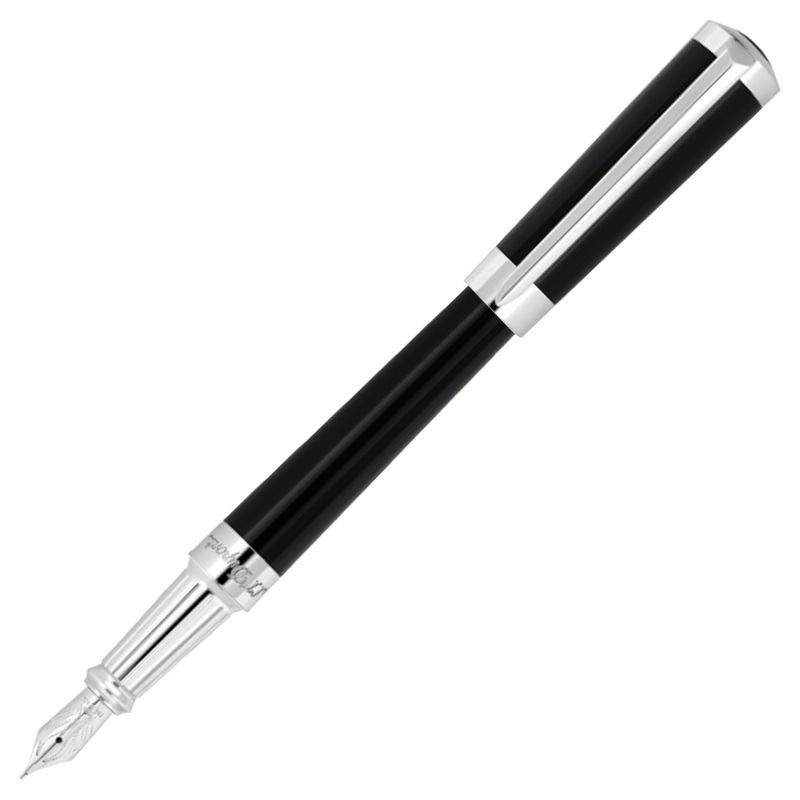 S. T. Dupont Liberte Fountain Pen – Black CT
