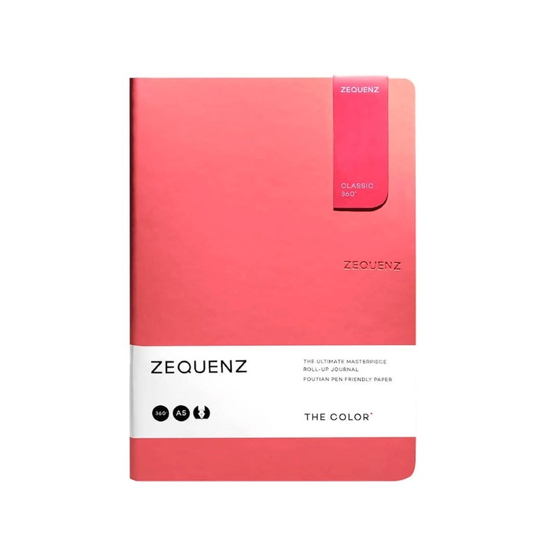 Zequenz Color Notebook, Coral – A5, Dotted