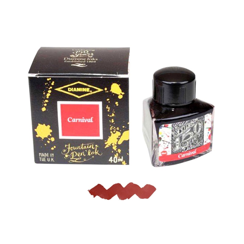 Diamine 150th Anniversary Ink Bottle, Carnival – 40ml