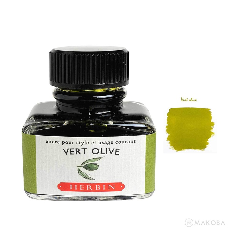 J. Herbin Vert Olive Ink Bottle – 30ml