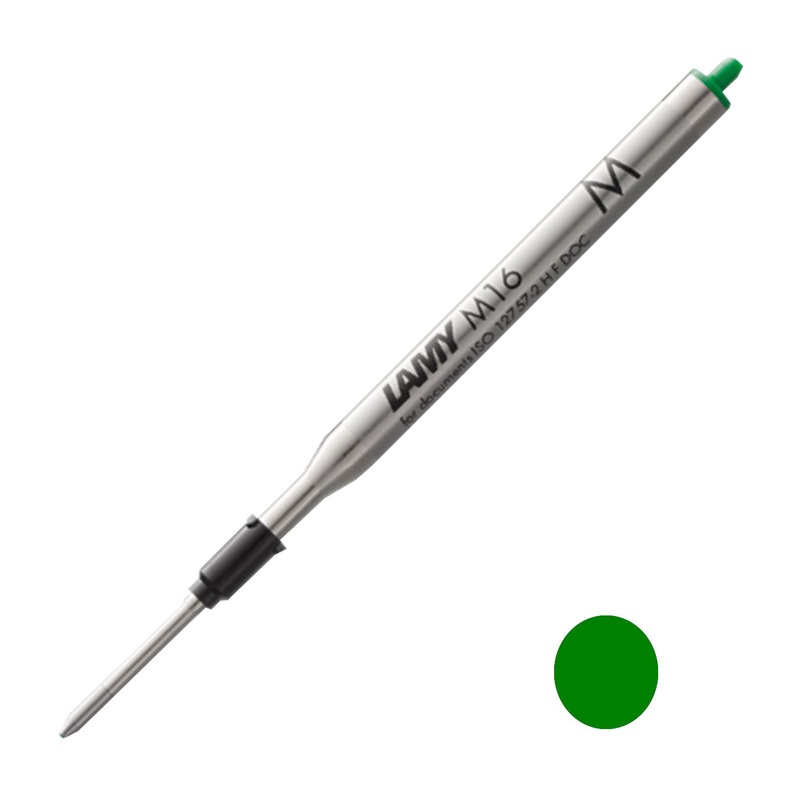 Lamy M16 Ball Pen Refill – Green – Medium