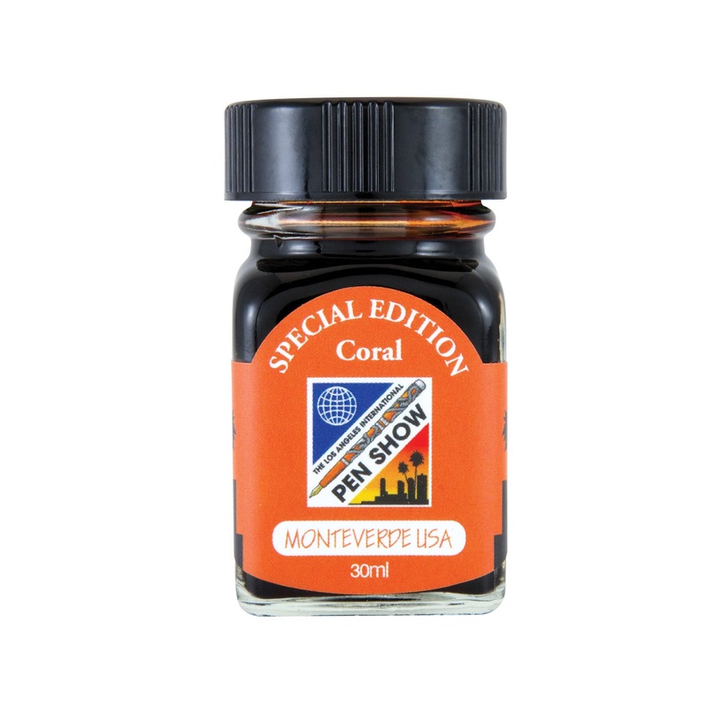 Monteverde 2019 LA Pen Show Coral Special Edition Ink Bottle – 30ml