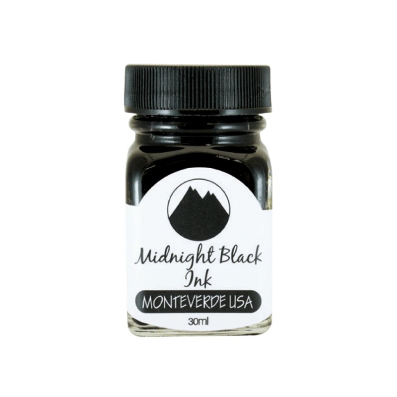 Monteverde Midnight Black Ink Bottle – 30ml