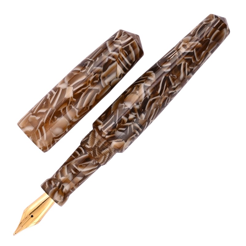 Ranga Abhimanyu Grande Premium Acrylic Fountain Pen – Classic Tigress
