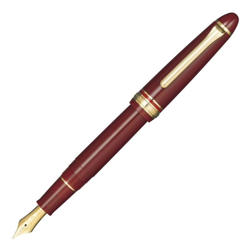 Sailor 1911S Fountain Pen – Maroon GT