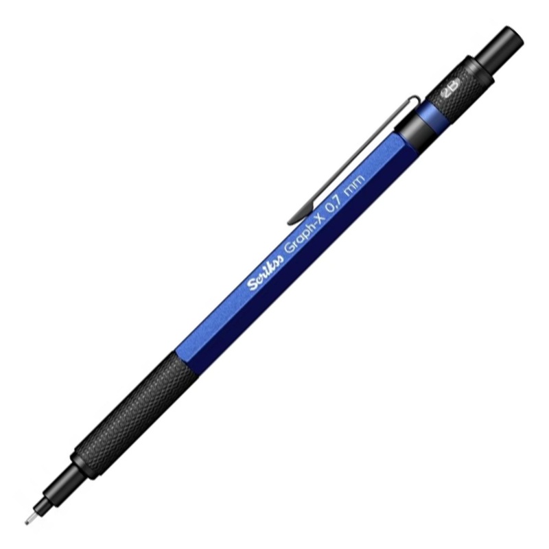 Scrikss Graph-X 0.7mm Mechanical Pencil – Blue