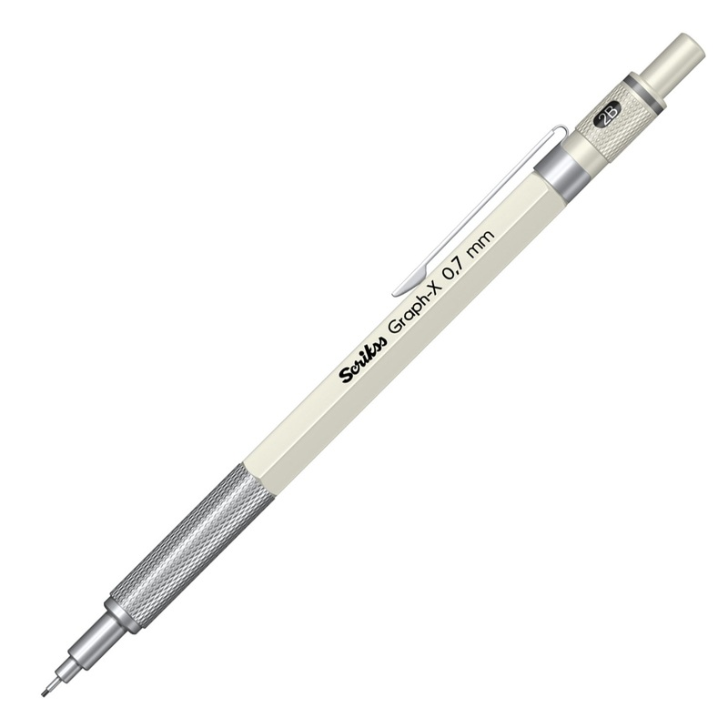 Scrikss Graph-X 0.7mm Mechanical Pencil – Ivory