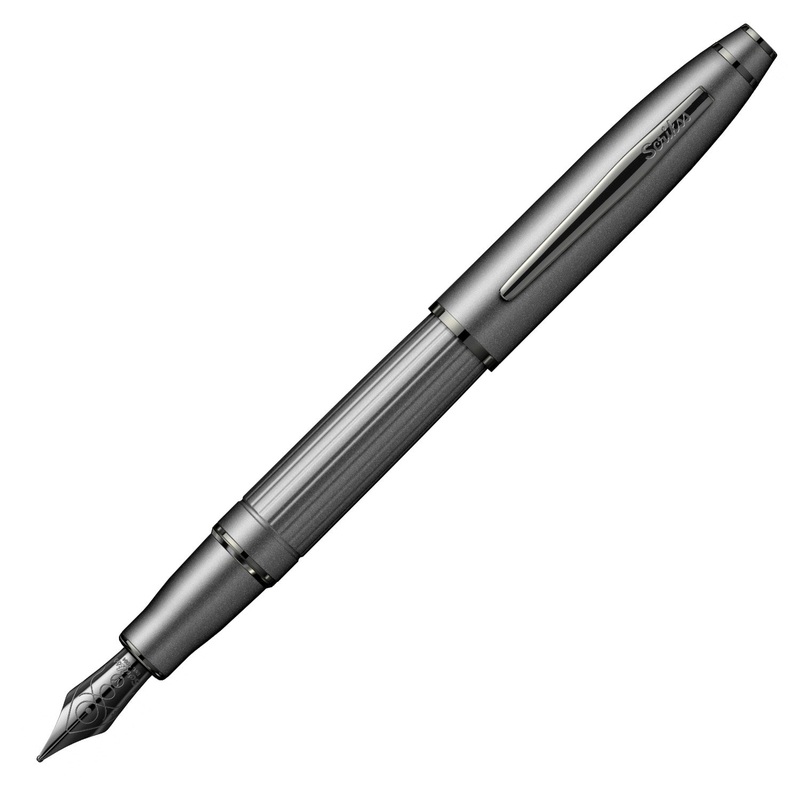 Scrikss Noble 350 Fountain Pen – Anthracite PVD