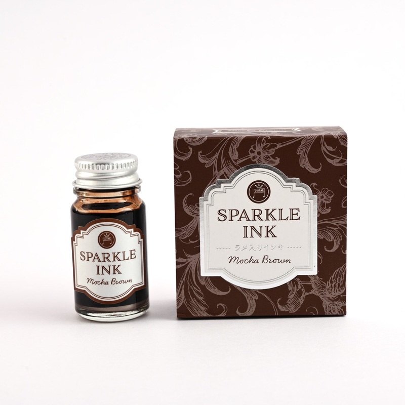 Teranishi Sparkle Mocha Brown Ink Bottle – 12ml