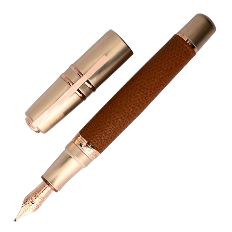 Visconti Homo Sapiens Dual Touch Fountain Pen – Cognac