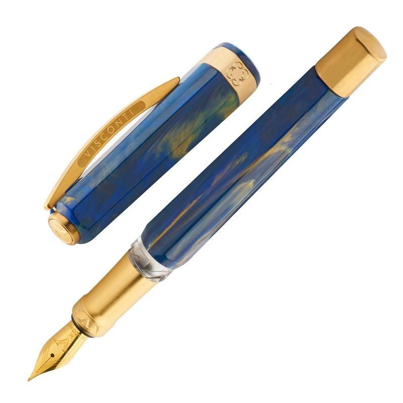 Visconti Opera Gold Fountain Pen – Blue