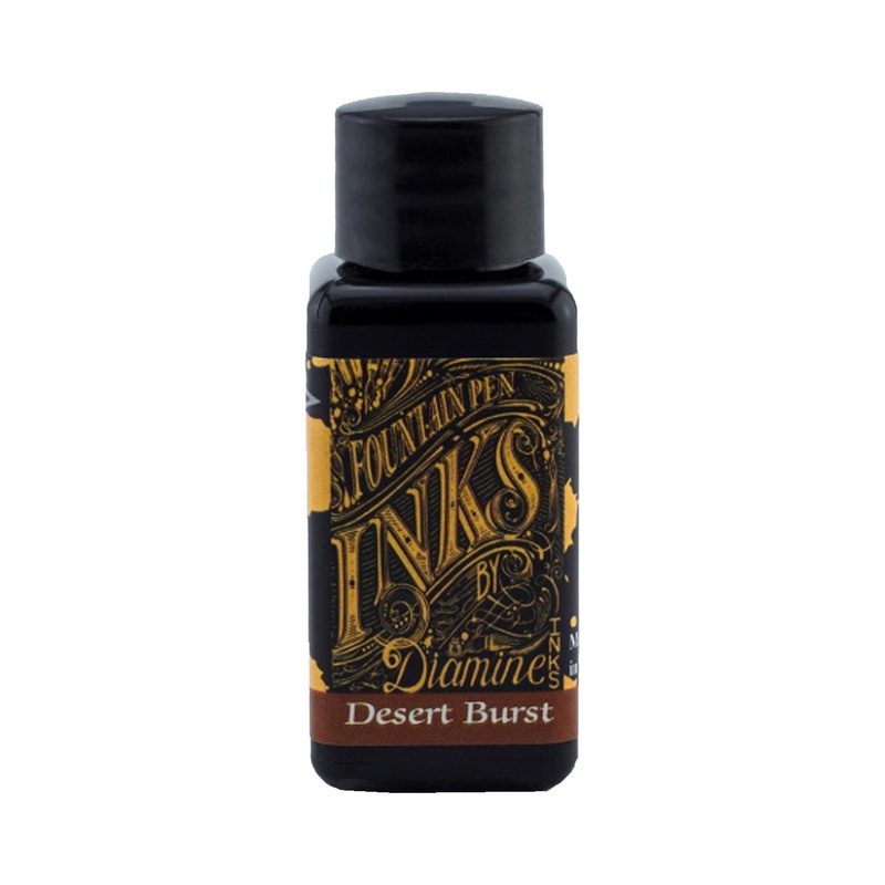 Diamine India Ink Bottle, Desert Burst – 30ml