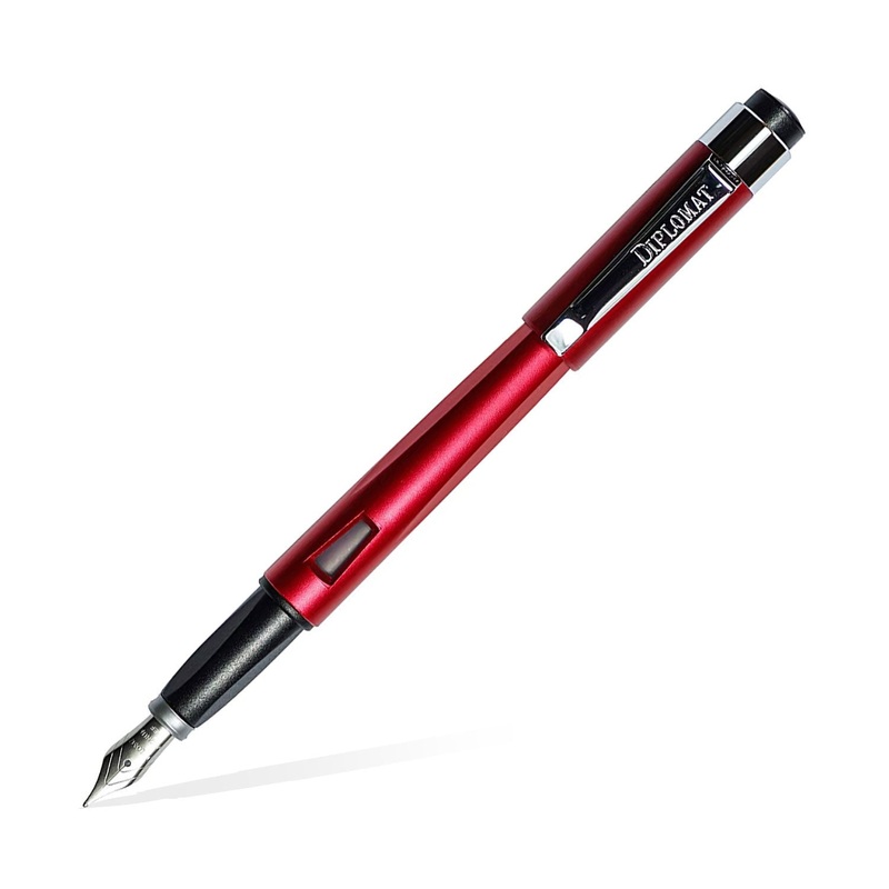 Diplomat Magnum Fountain Pen – Burned Red