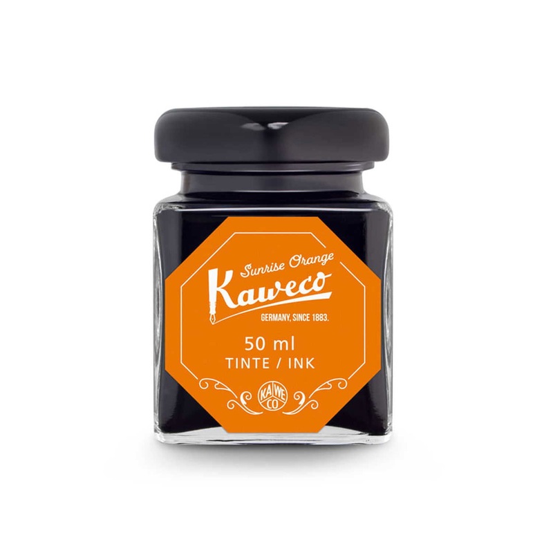 Kaweco Sunrise Orange Ink Bottle – 50ml