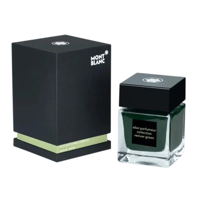 Montblanc Elixir Parfumeur Ink Bottle, Vetiver Green – 50ml