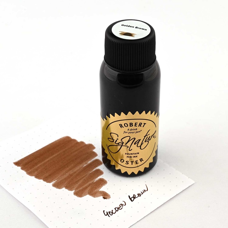 Robert Oster Signature Ink, Golden Brown – 50ml