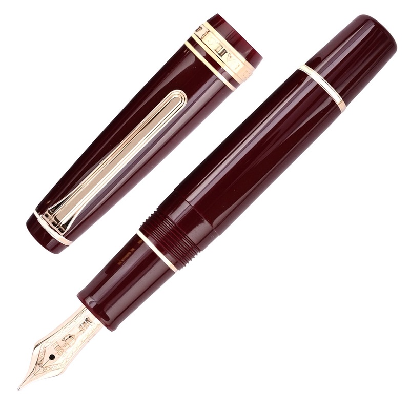 Sailor Professional Gear Slim Mini Fountain Pen – Maroon GT