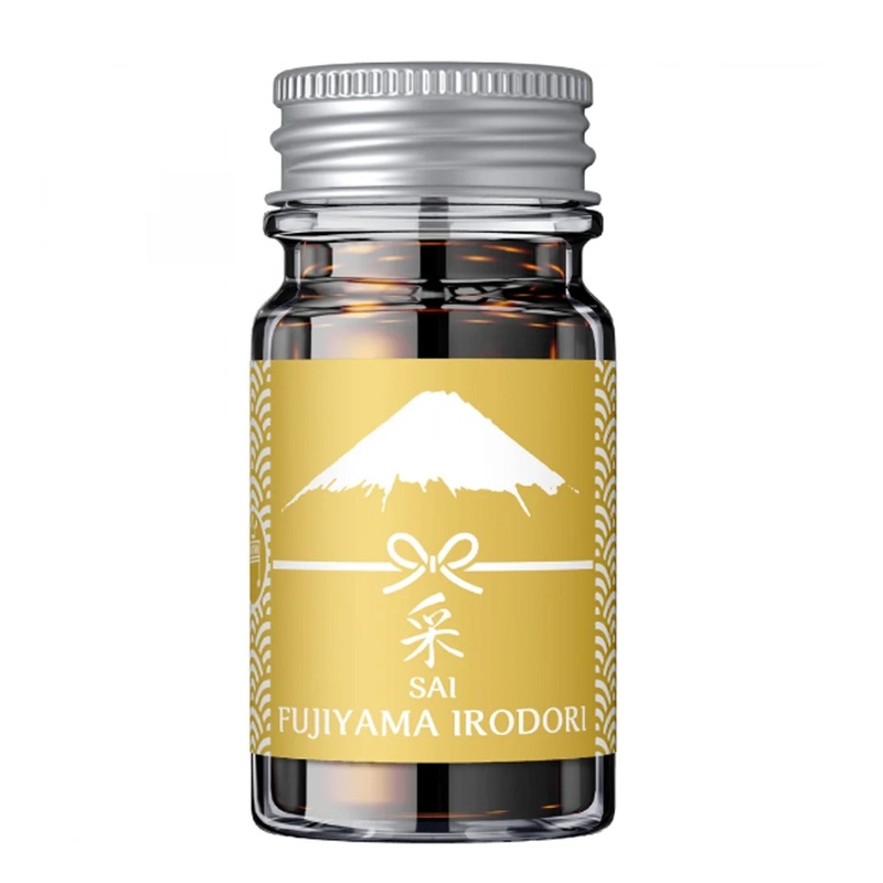 Teranishi Fujiyama Irodori Sai Ink Bottle, Yellow – 12ml