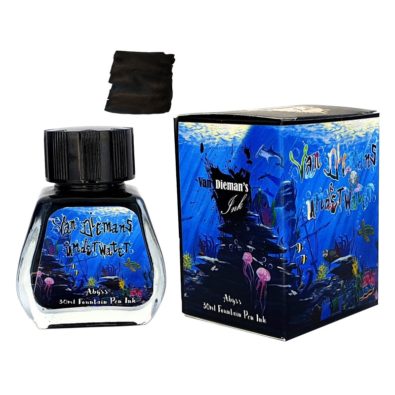 Van Dieman’s Underwater Ink Bottle, Abyss – 30ml