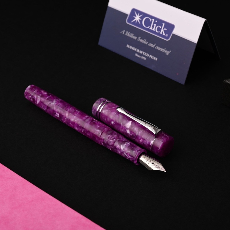 Click Renaissance Fountain Pen – Pink CT