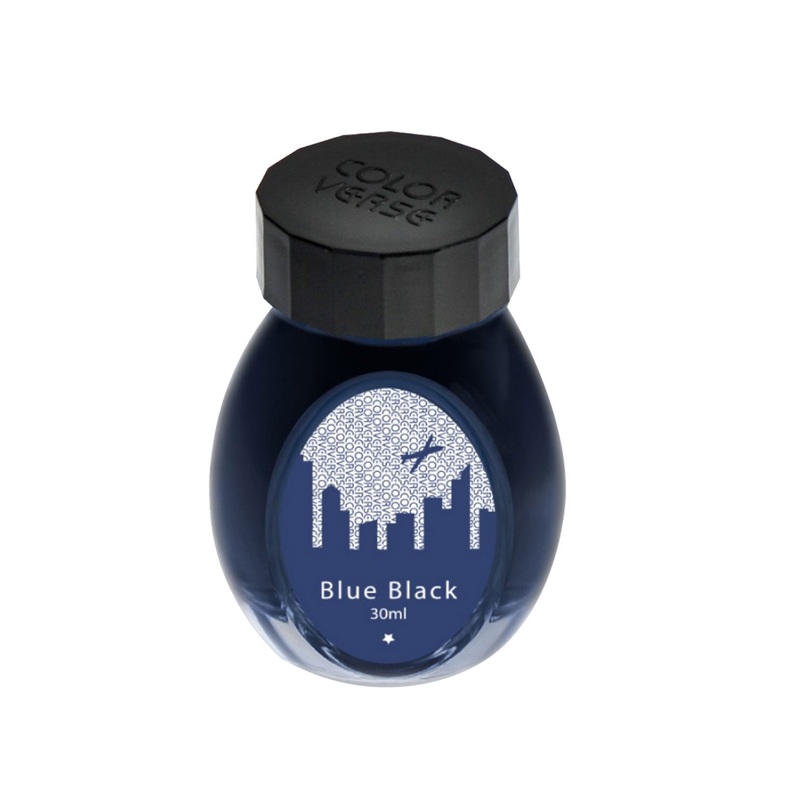 Colorverse Basic Office Series Ink Bottle, Blue Black – 30ml