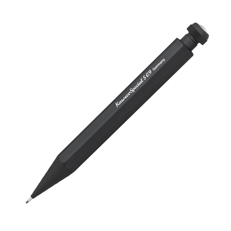 Kaweco Special (S) 0.9mm Mechanical Pencil with Optional Clip – Black