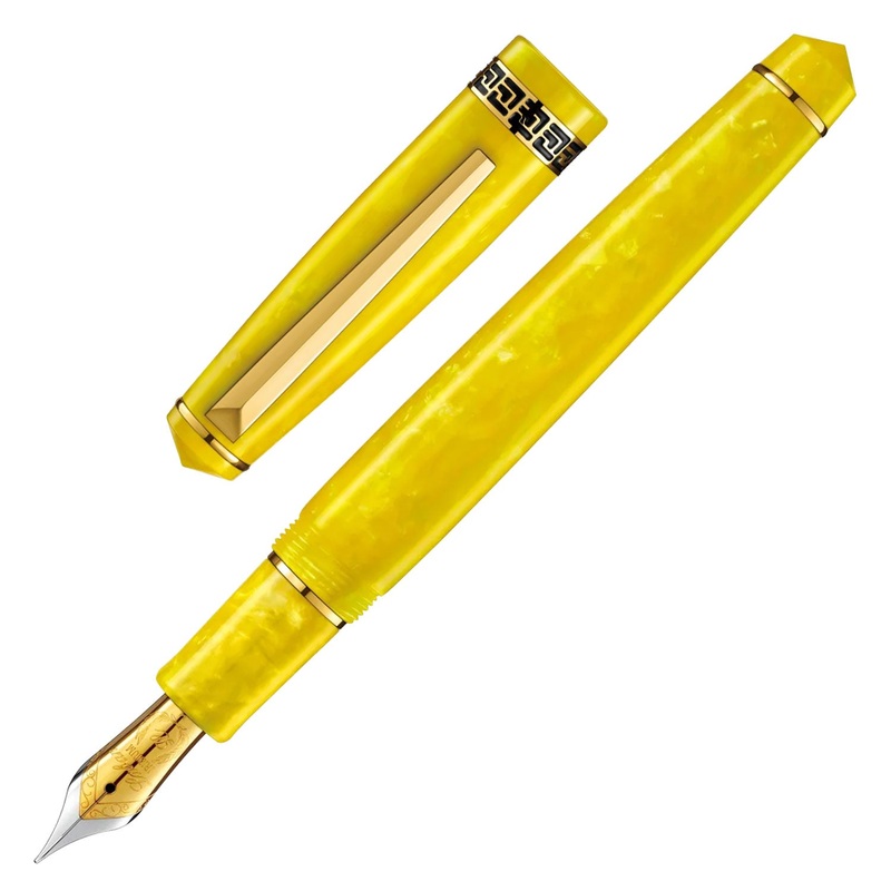 Laban Rosa Fountain Pen – Sunny Yellow GT