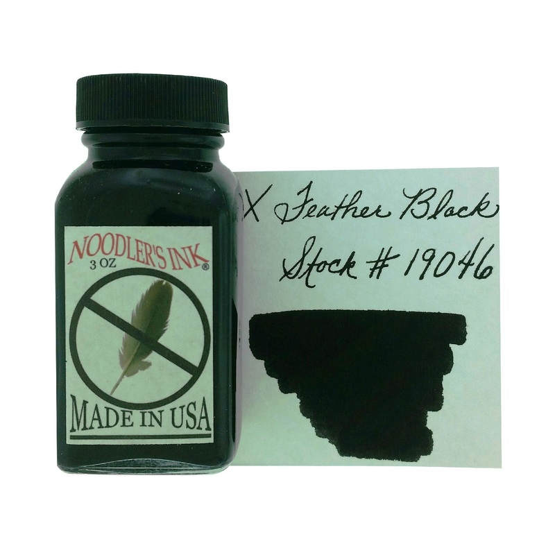 Noodler’s 19046 X-Feather Ink Bottle, Black – 88ml