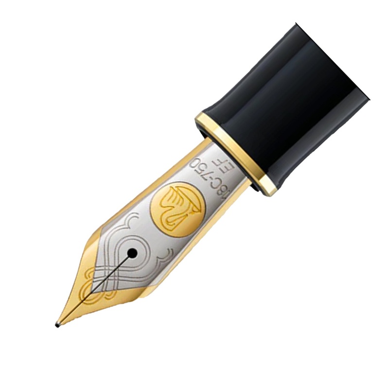 Pelikan M1000 18K Gold Extra Fine Nib Unit – Bicolour