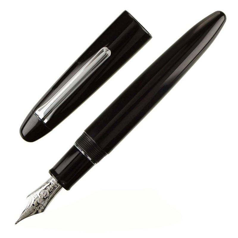 Sailor 1911 King of Pen Ebonite Fountain Pen – Black CT