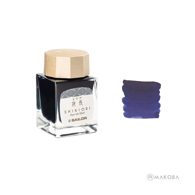 Sailor Shikiori Ink Bottle, Yonaga (Autumn Night) – 20ml