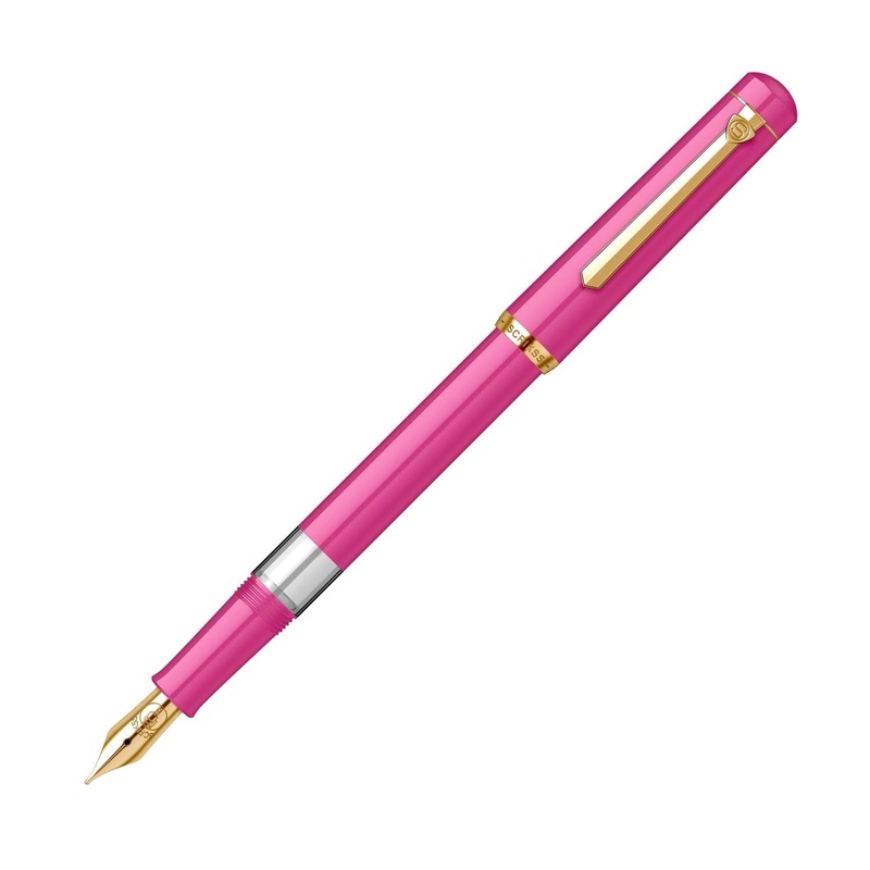 Scrikss 419 Fountain Pen – Pink GT