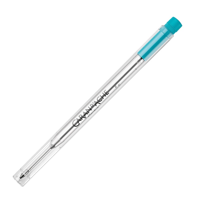 Caran d’Ache 8421.191 Goliath Ball Pen Medium Refill – Turquoise