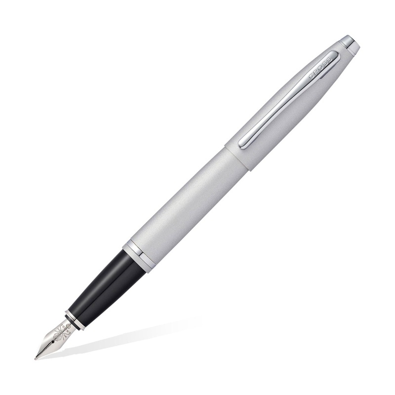 Cross Calais Fountain Pen – Satin Chrome