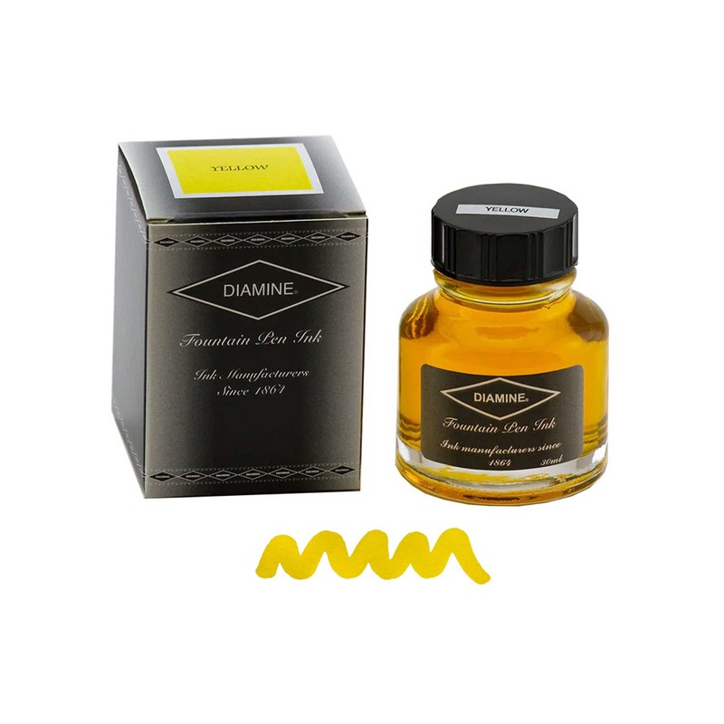 Diamine Yellow Ink Bottle – 30ml