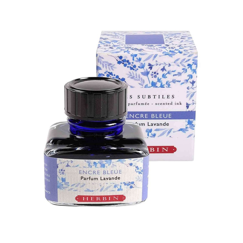 J. Herbin Scented Encre Bleue Ink Bottle, Blue – 30ml