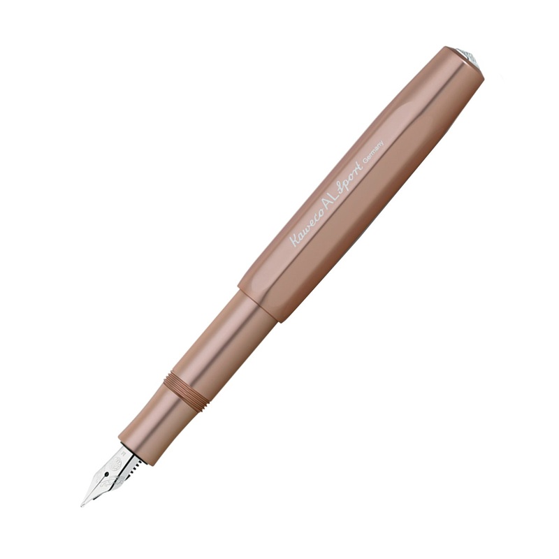 Kaweco AL Sport Fountain Pen with Optional Clip – Rose Gold