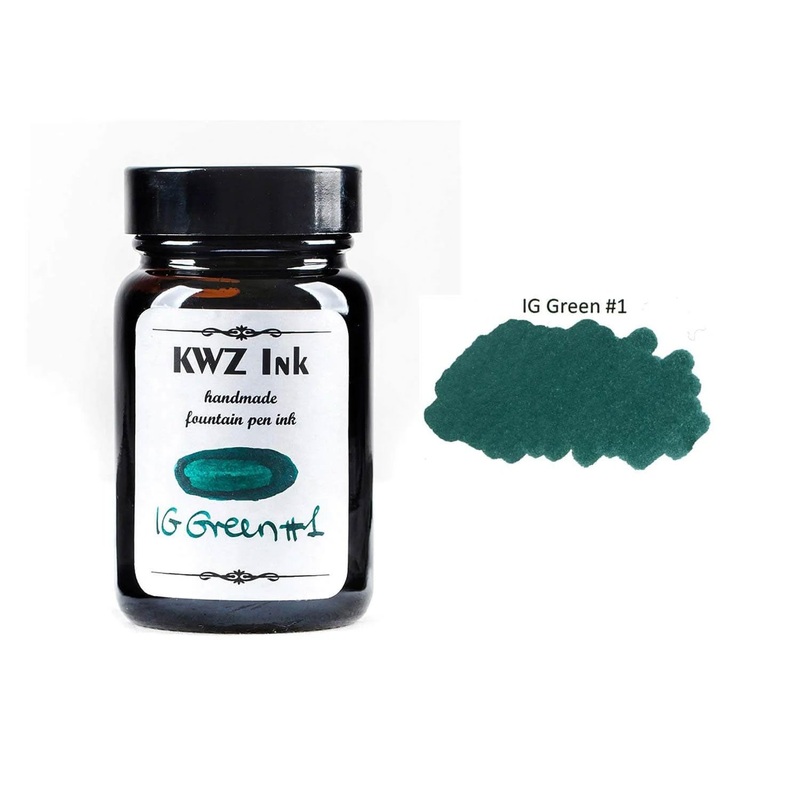 KWZ Iron Gall Green #1 Ink Bottle – 60ml
