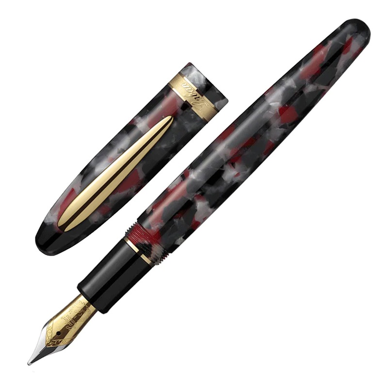 Laban Taroko Fountain Pen – Autumn Red GT