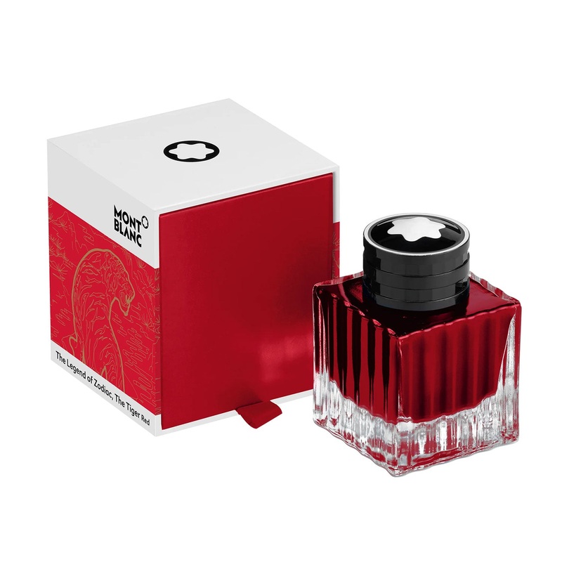 Montblanc The Legend of Zodiacs Tiger Ink Bottle, Red – 50ml