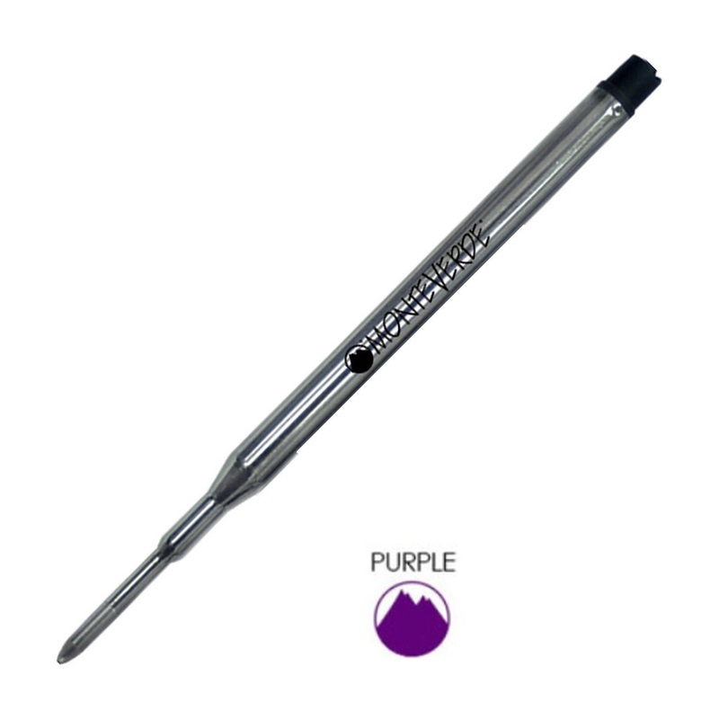 Monteverde Ball Pen Refill for Sheaffer – Medium – Purple – Pack of 2