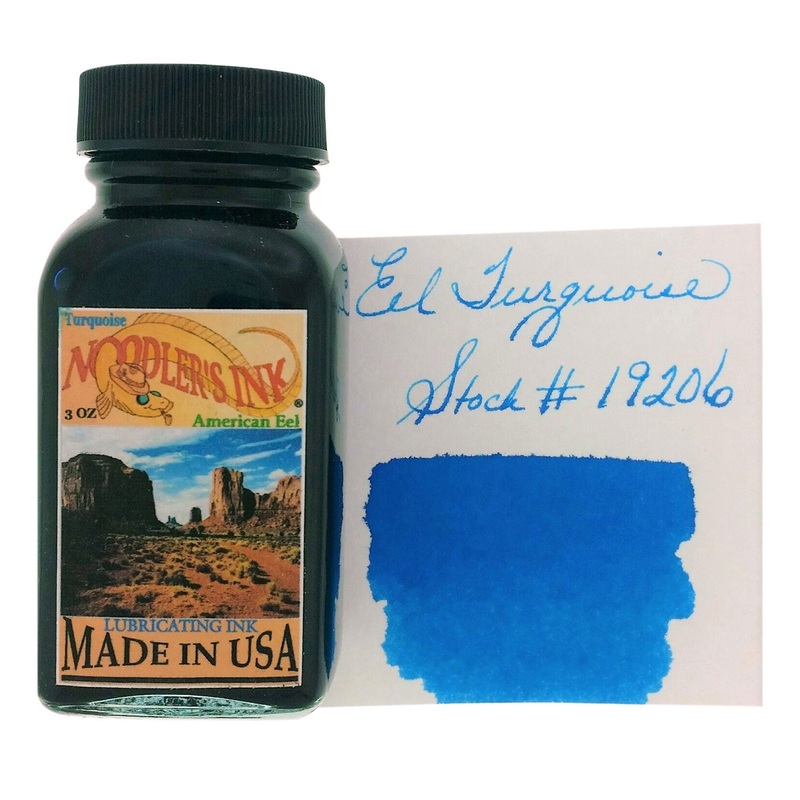 Noodler’s 19206 Eel Turquoise Ink Bottle – 88ml