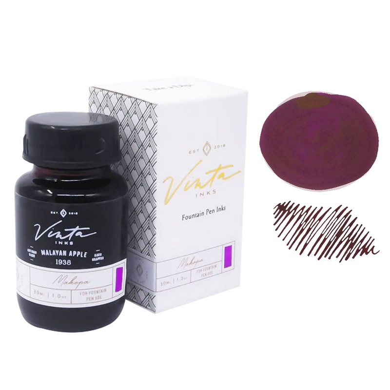 Vinta Heritage Collection Malayan Apple Ink Bottle, Purple – 30ml