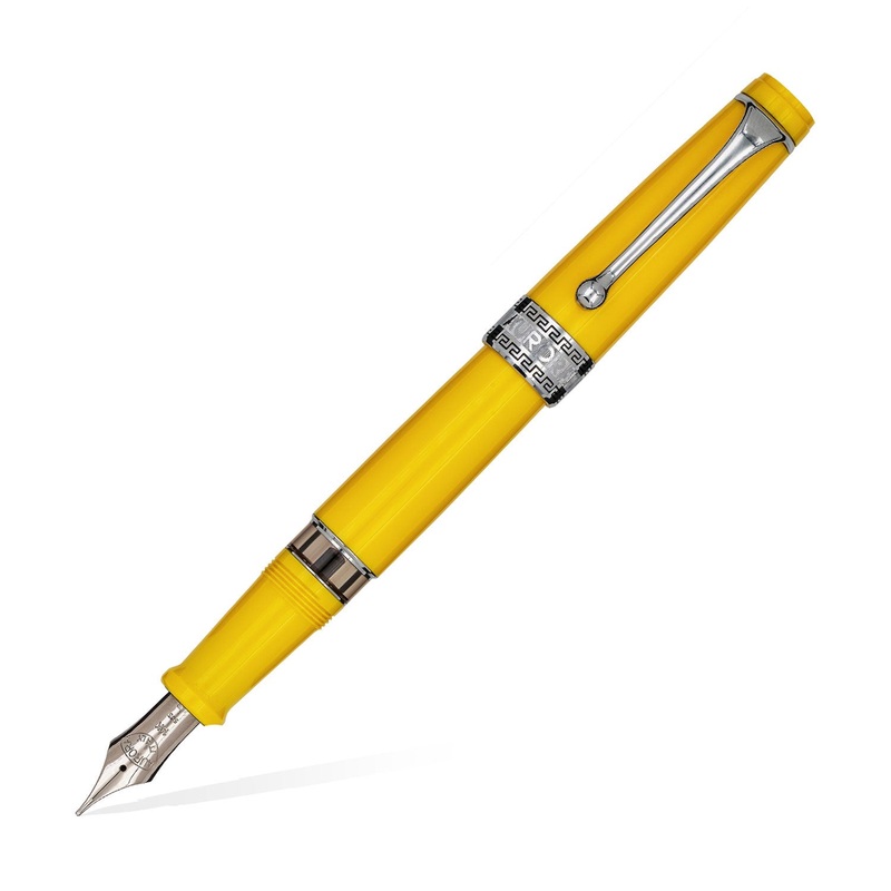 Aurora Optima Flex Fountain Pen – Yellow (Limited Edition)