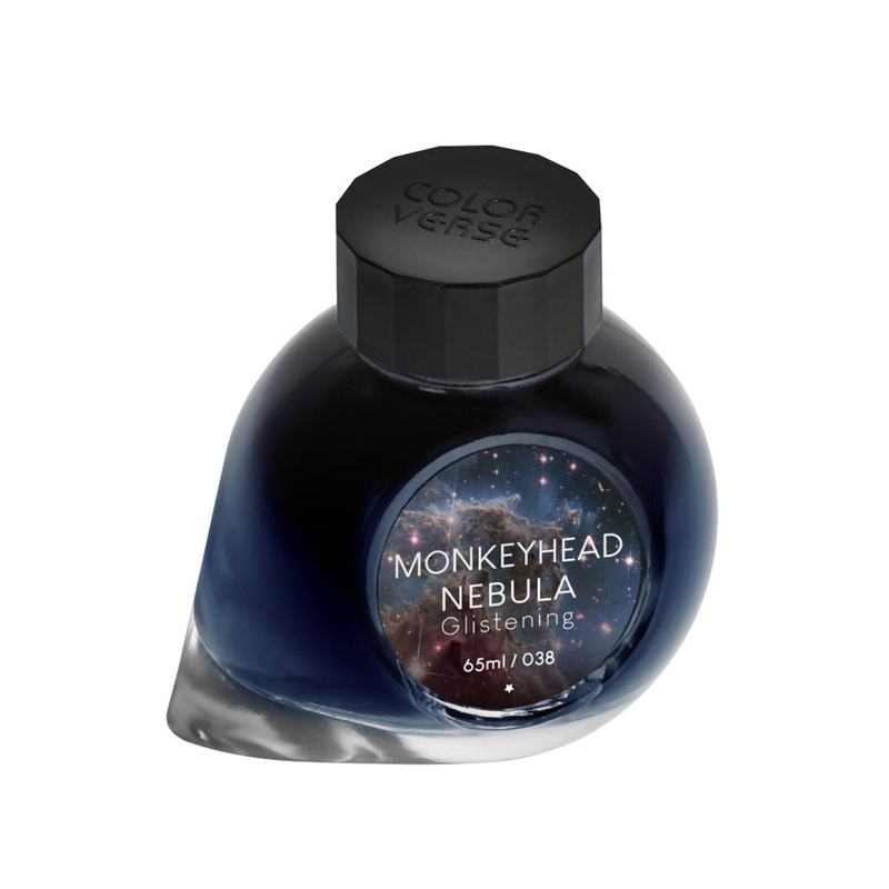Colorverse Monkeyhead Nebula Ink Bottle, Glistening Blue – 65ml